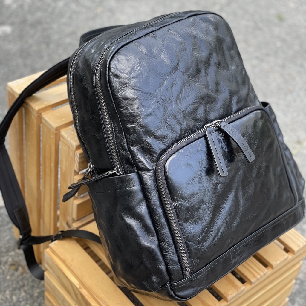 BALO NAM DA BÒ ĐỰNG LAPTOP 14" BLDB62