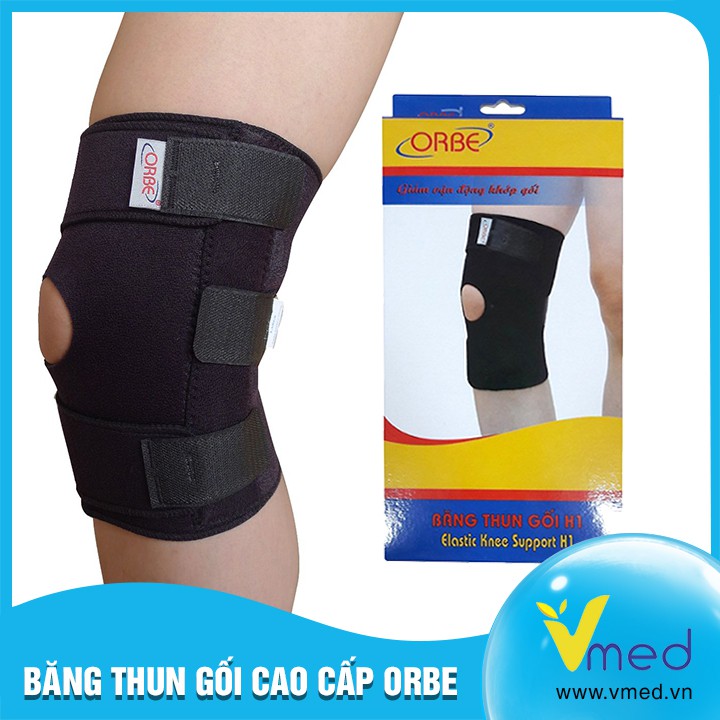 Đai Bó Đầu Gối Co Giãn Băng Thun Bảo Vệ Khớp Gối Cao Cấp ORBE