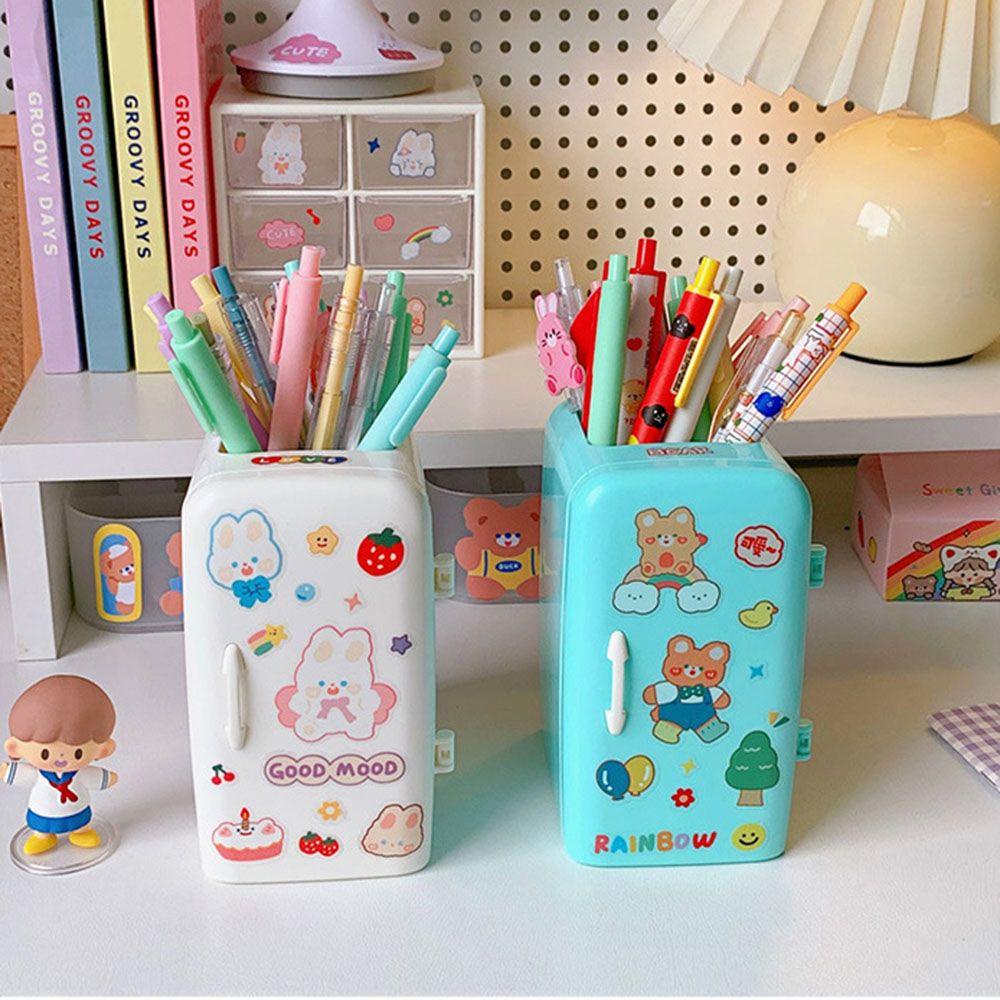 PISTA Hộp Đựng Bút Để Bàn Sáng Tạo Cho Tủ Lạnh
