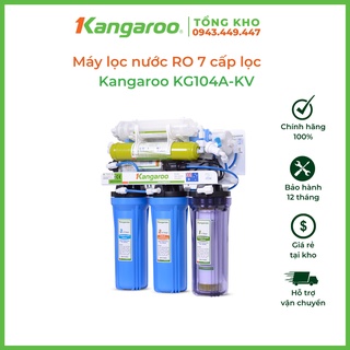 Máy lọc nước ro kangaroo kg104a-kv 7 cấp lọc lắp âm tủ bếp, màng ro kangaroo 50 gdp made in korea