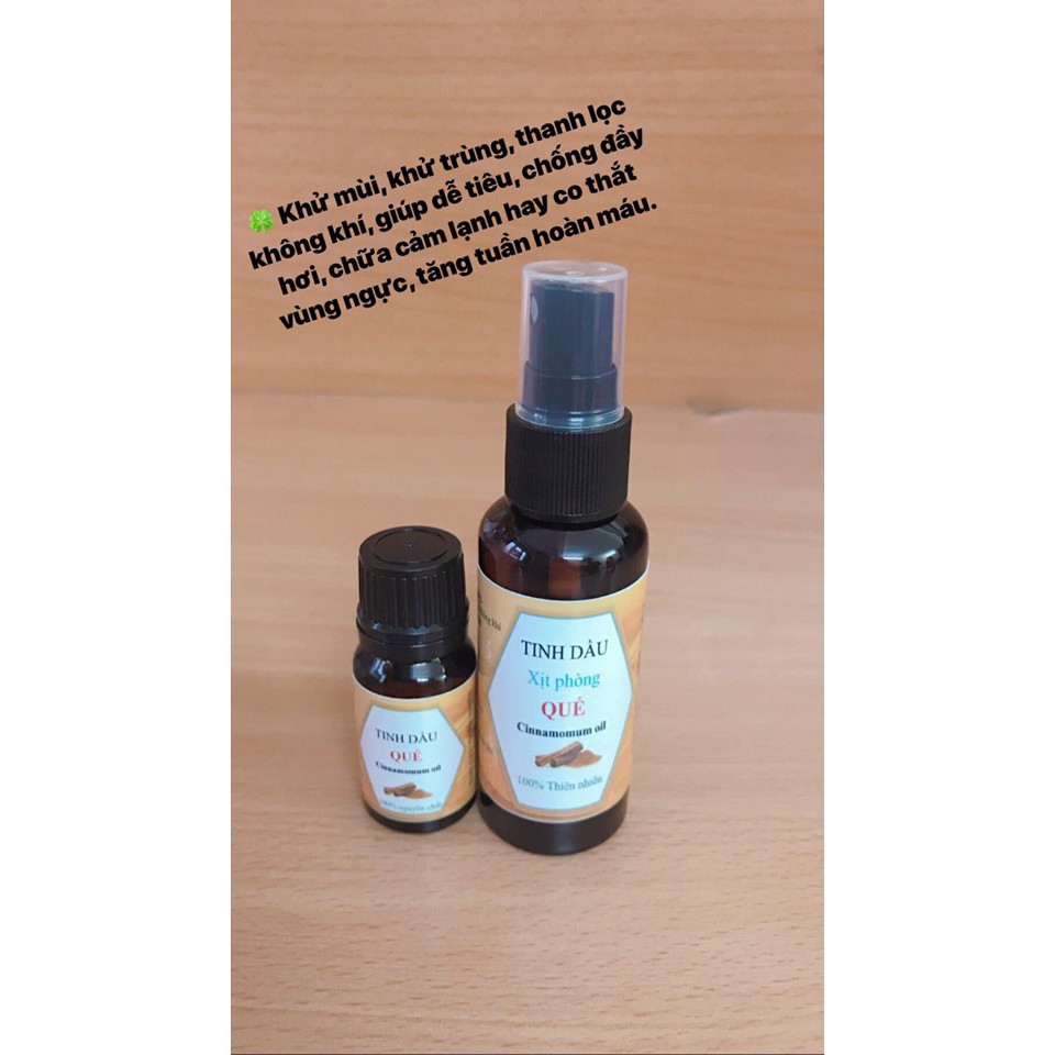 Tinh dầu sả chanh - quế - lavender - bưởi