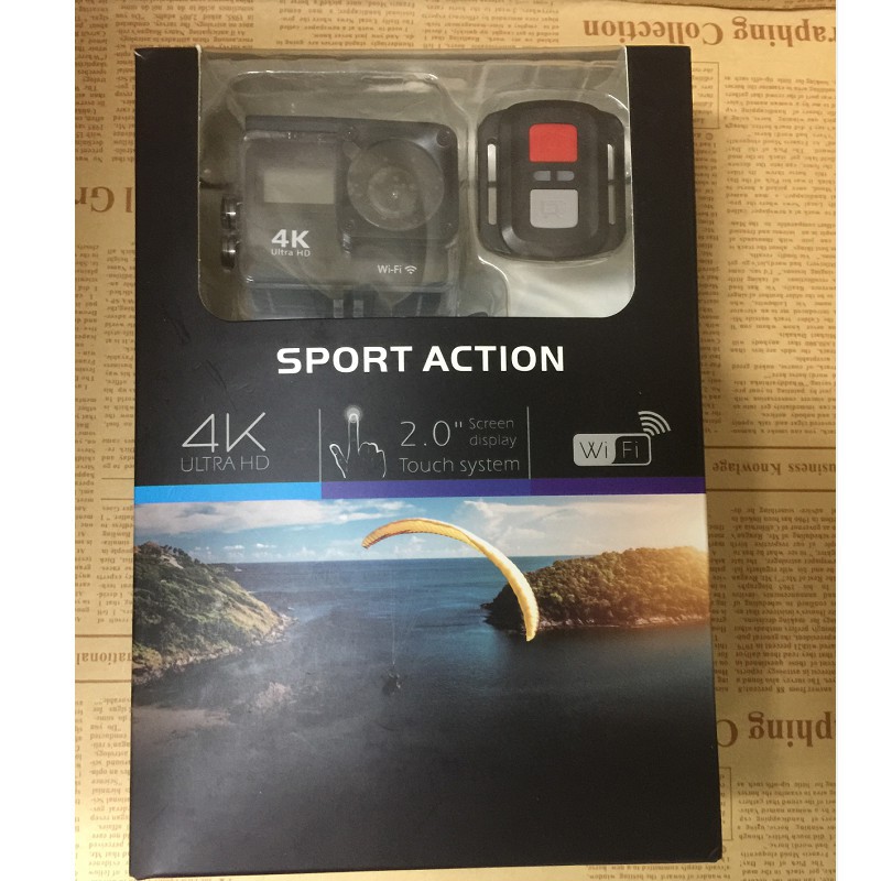 Máy Quay Hành Động Chống Nước H23Rt 4K Với 2 Màn Hình Hd 1080P | BigBuy360 - bigbuy360.vn