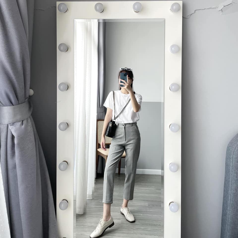 [Mã SKAMFA06 giảm 10% tối đa 50K đơn 0Đ] Quần âu kẻ nhỏ hai màu q257 | BigBuy360 - bigbuy360.vn