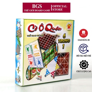 Trò Chơi Cờ Ô Ăn Quan Truyền Thống 6 Trong 1