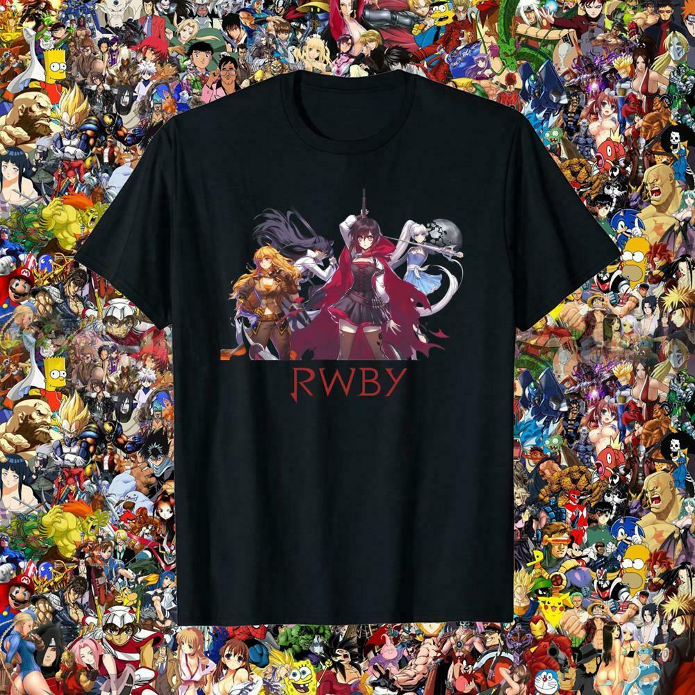 Funny Tee Team Rwby Tập 5 Đồ họa cổ điển Áo thun nam mát mẻ