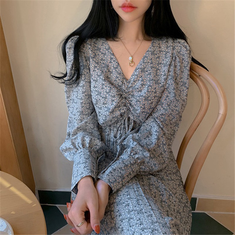 Đâm dáng xòe hoa nhí tay dài Emilyshop ulzzang
