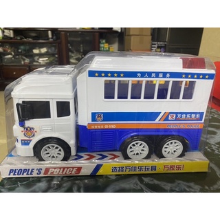 Xe cứu thương cảnh sát cỡ lớn bánh đà mở được cửa sau (ảnh thật)