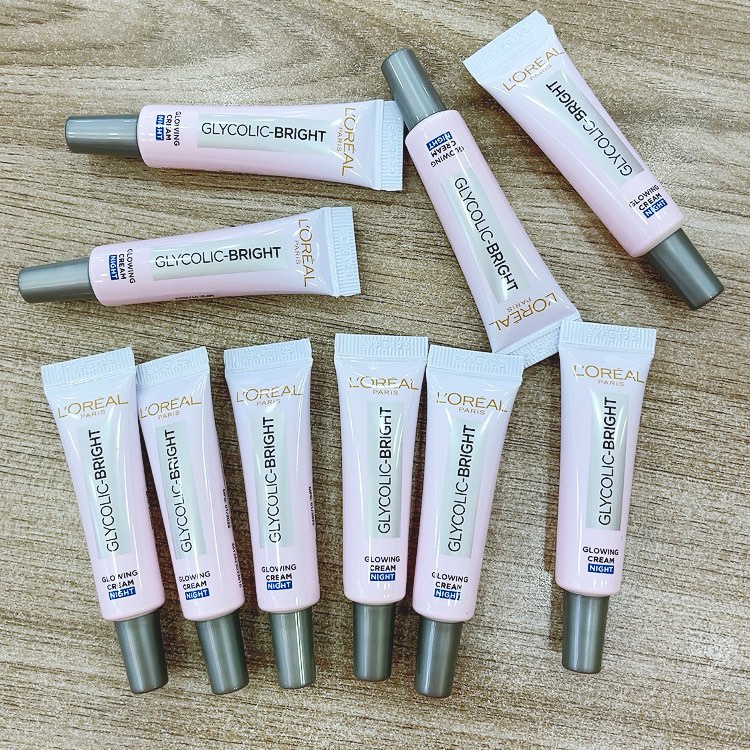 Kem Dưỡng Sáng Da L'Oreal Paris Glycolic  Mờ Thâm Nám Tàn Nhang Ban Đêm 7.5ml