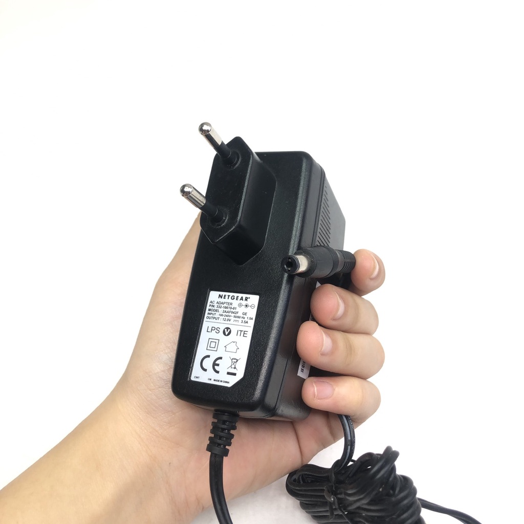 Nguồn Netgear 12V 3.5A chân tròn 5,5mm*2.1mm
