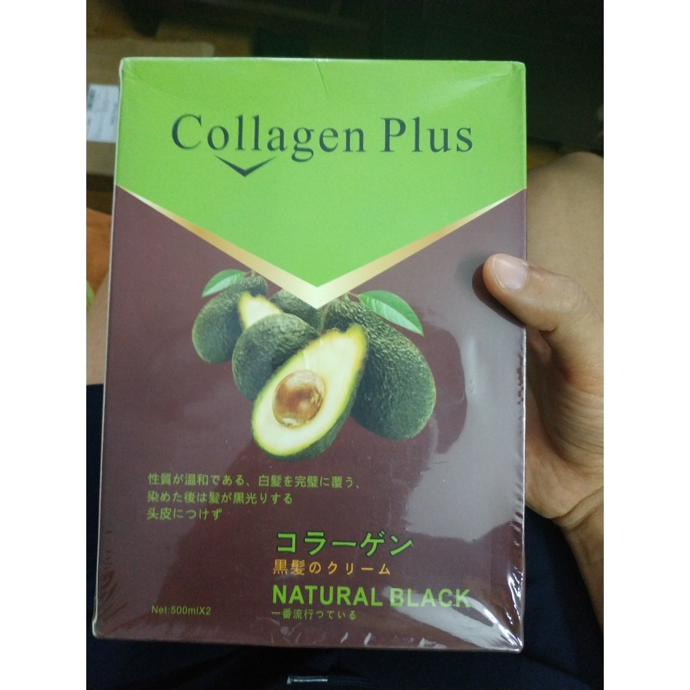 Dầu Gội Đen Collagen Plus Hàn Quốc Chính Hãng