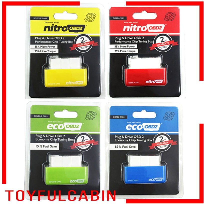 [Toyfulcabin] Hộp Điều Chỉnh Nguồn Xe Hơi Benzine / Peter / Gas OBD2