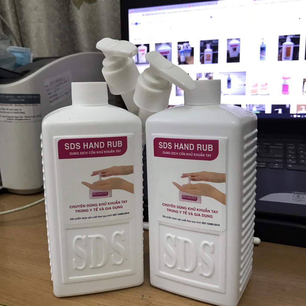 Dung dịch rửa tay khô SDS HANDRUB chai 500ml
