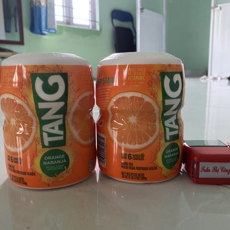 Bột Pha Nước Cam Tang Mỹ 566Gr
