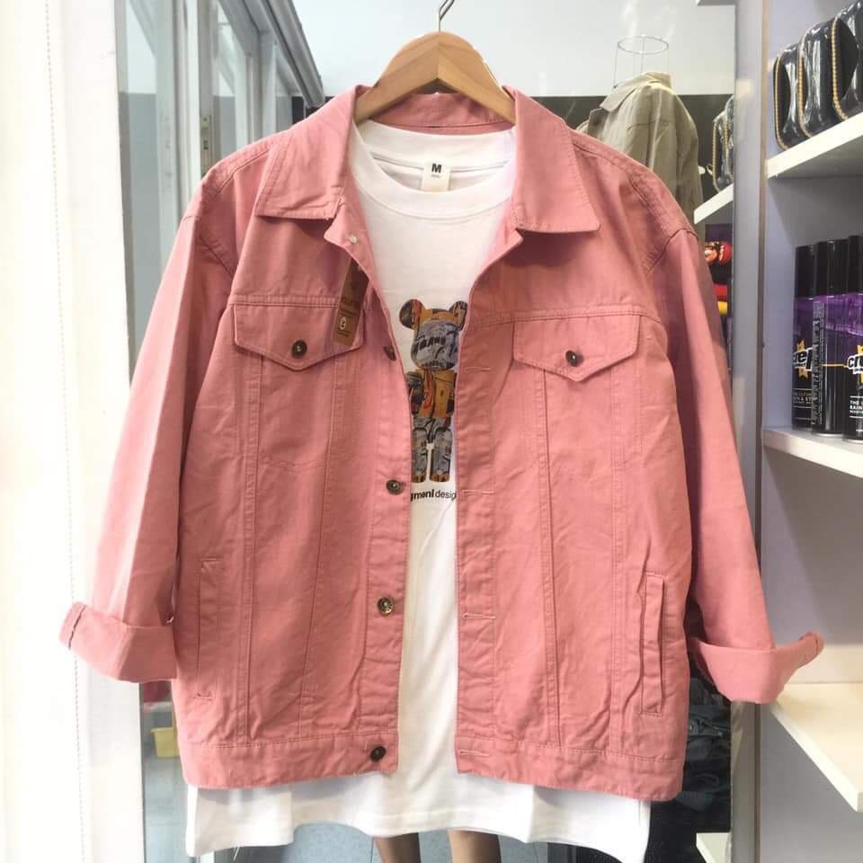 ÁO KHOÁC KAKI UNISEX HÌNH THẬT 100% SIÊU CẤP | BigBuy360 - bigbuy360.vn