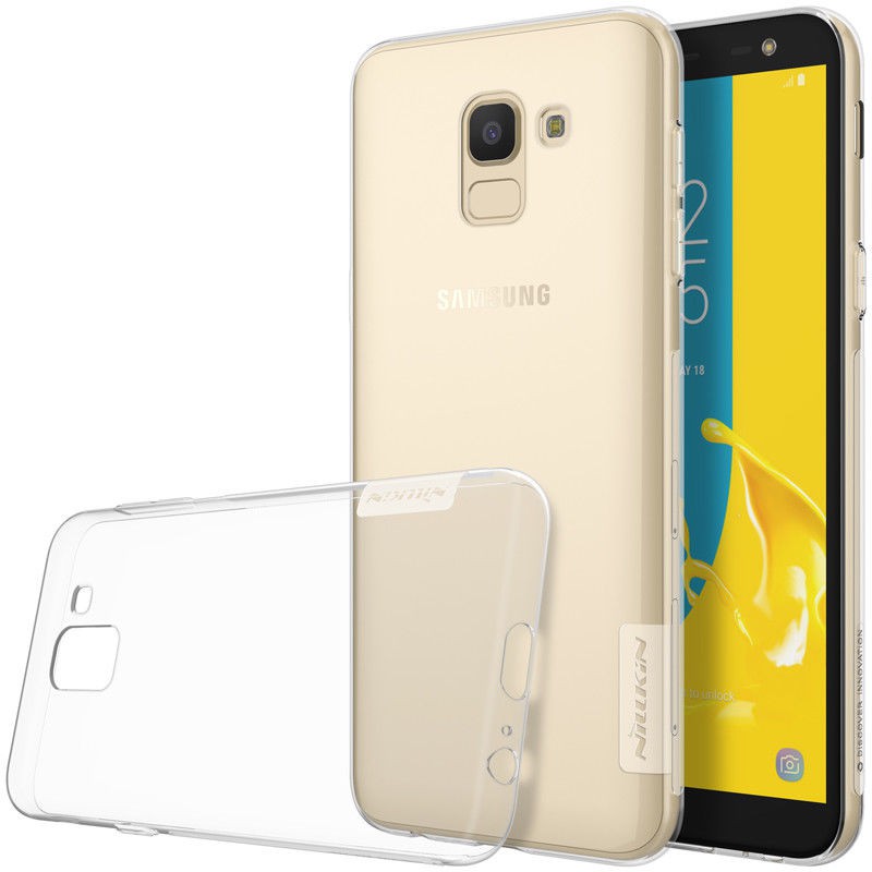 Ốp Lưng Samsung Galaxy J6 2018 Dẻo Trong Suốt Nillkin
