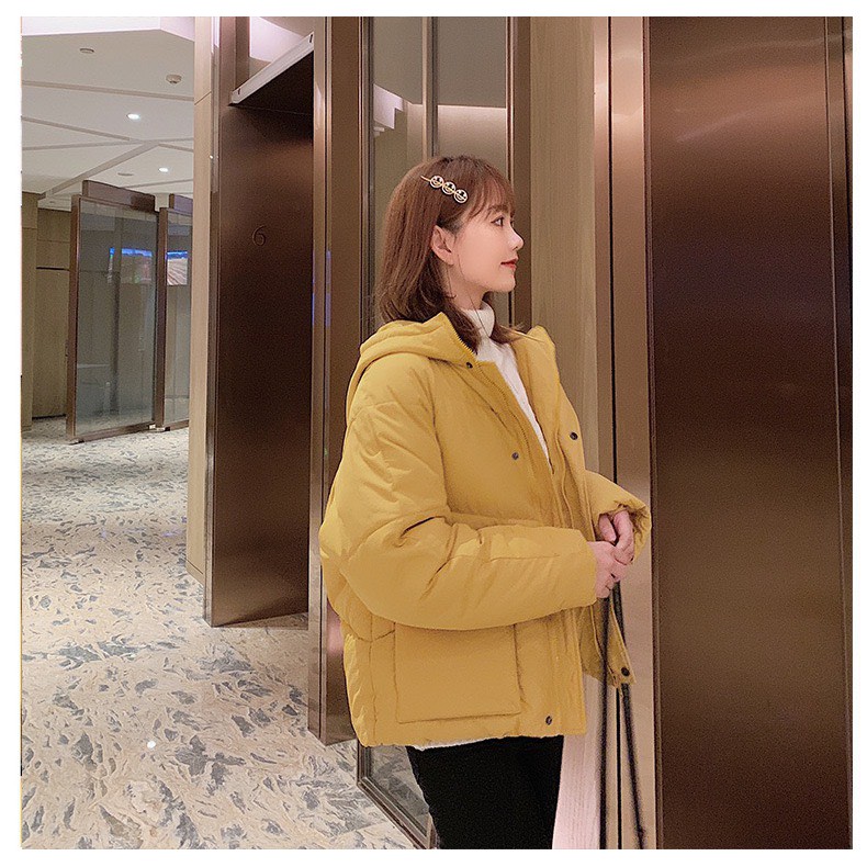 Hàng Sẵn- ÁO Phao Dáng Ngắn Túi Hộp Có Mũ hàng Quảng Châu- túi hộp | BigBuy360 - bigbuy360.vn