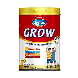 Sữa bột Vinamilk Diealac Grow 1 900g (hộp thiếc)  tháng 11-2020