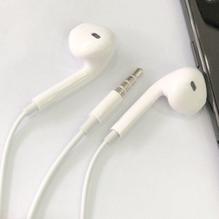 Tai nghe chân tròn 3,5mm Ip50, Jack tròn tương thích Iphone, samsung, oppo Bass mạnh, có mic nghe gọi đàm thoại KLH