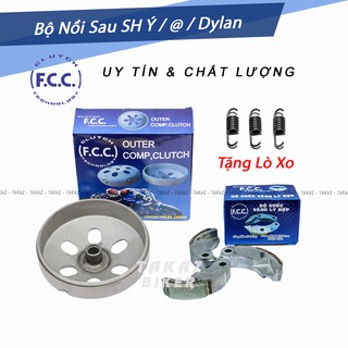 A7 [ SH Ý, @, Dyland, SH New 2013 ] Bộ Nồi Sau FCC Honda SH Ý, @, Dyland - Chống rung đầu Hãng FCC