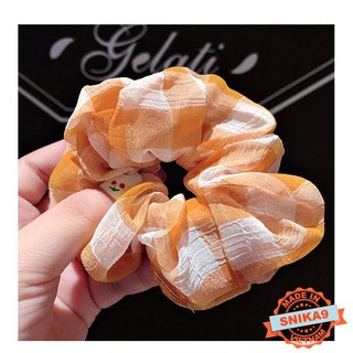Dây cột buộc tóc vải CARO Scrunchies