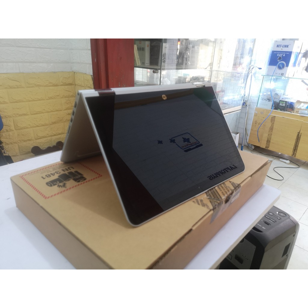 Laptop 2 trong 1 Hp X360 cảm ứng xoay gập 360 độ, nguyên tem FPT