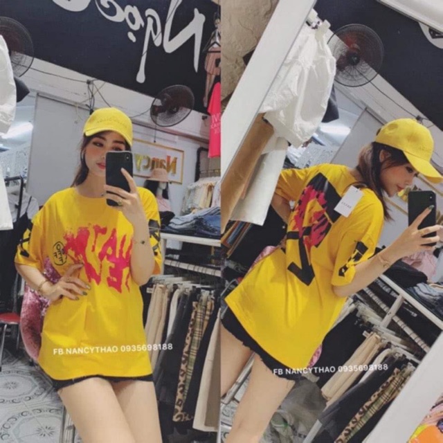 Áo Thun Tay Lở Form Rộng Unisex