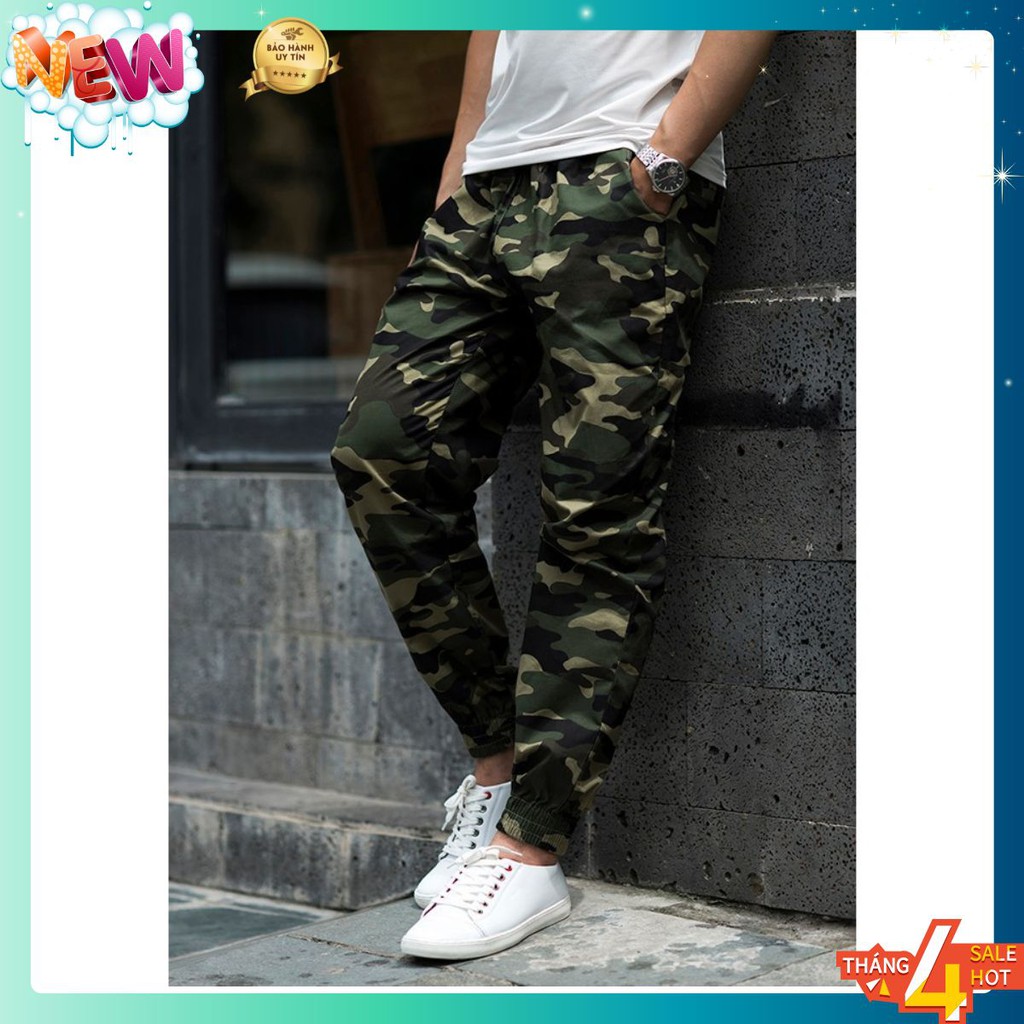Quần Jogger Kaki Nam Cao Cấp Chất Mát Phong Các Hàn Quốc T06 - Màu Rằn Ri