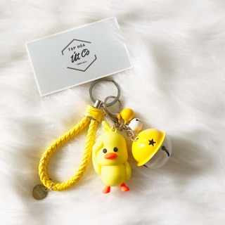 Móc khoá lục lạc Vịt Vàng