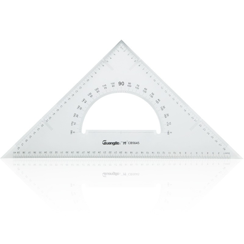 Bộ thước eke 45cm Guangbo CB5645
