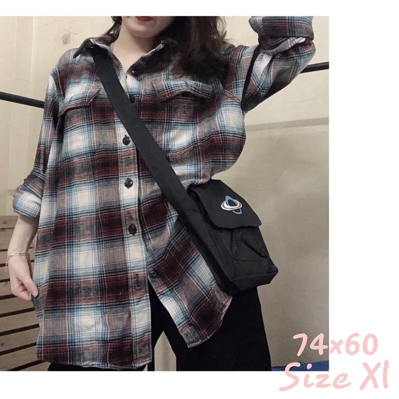 Áo Sơ Mi Kẻ Caro Flannel Mỹ 2hand | BigBuy360 - bigbuy360.vn