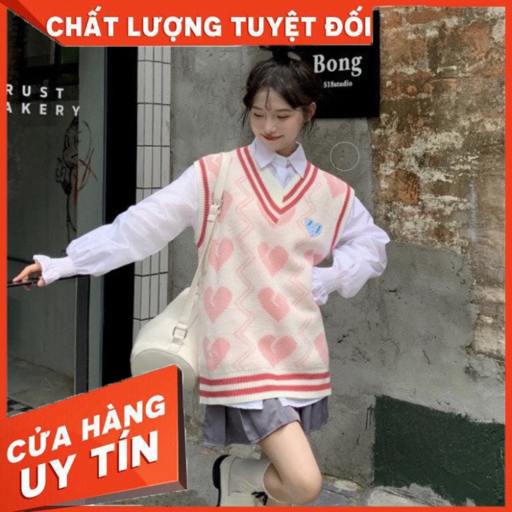 Áo Len Gile Nữ ELISA Quảng Châu, Áo Gile Len Nữ Ulzzang Hàn Quốc Trẻ Trung Cá Tính - Hàng nhập khẩu