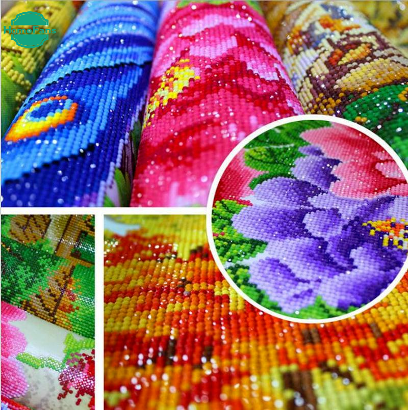 Bộ Tranh Đính Đá 5D Họa Tiết Hoạt Hình Độc Đáo DIY Dùng Trang Trí Nhà Cửa