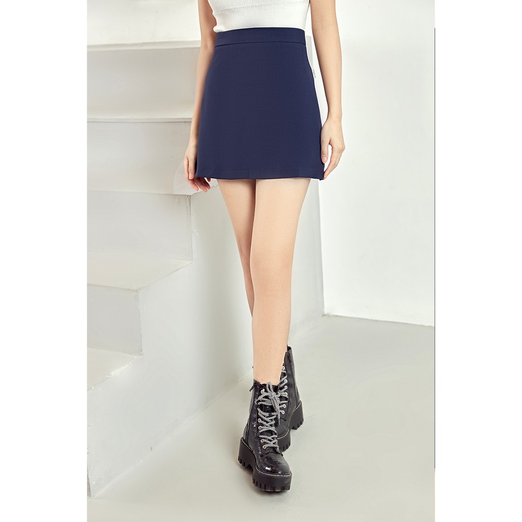 Chân váy ngắn nữ 92WEAR dáng chữ A hàn quốc tenis trơn vintage ulzzang cạp cao xòe đẹp cao cấp JAW0412 | BigBuy360 - bigbuy360.vn