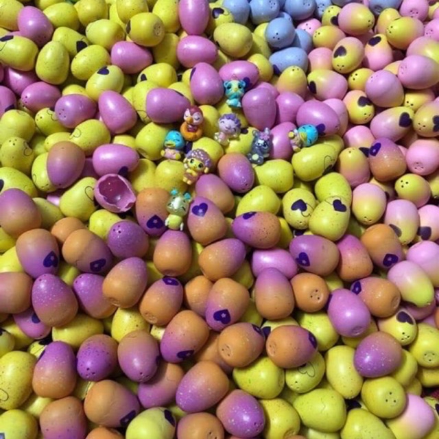 Freeship 50k - trò chơi bóc trứng hatchimals