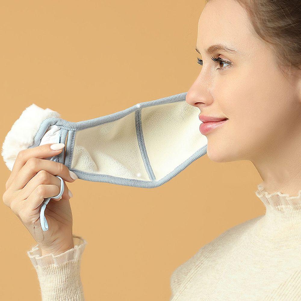 Khẩu Trang Đeo Tai 2 Trong 1 Giữ Ấm Chống Gió Bằng Lông Cừu Sáng Tạo Cho Nam Và Nữ