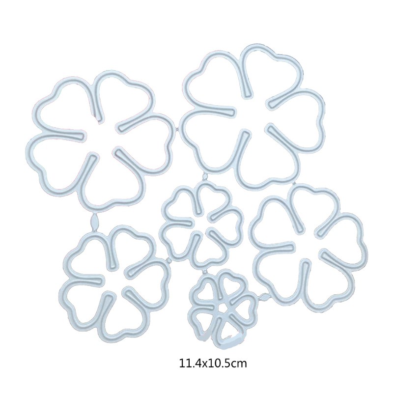 Khuôn Cắt Giấy Kim Loại Hình Hoa Trang Trí Album Ảnh Thẻ