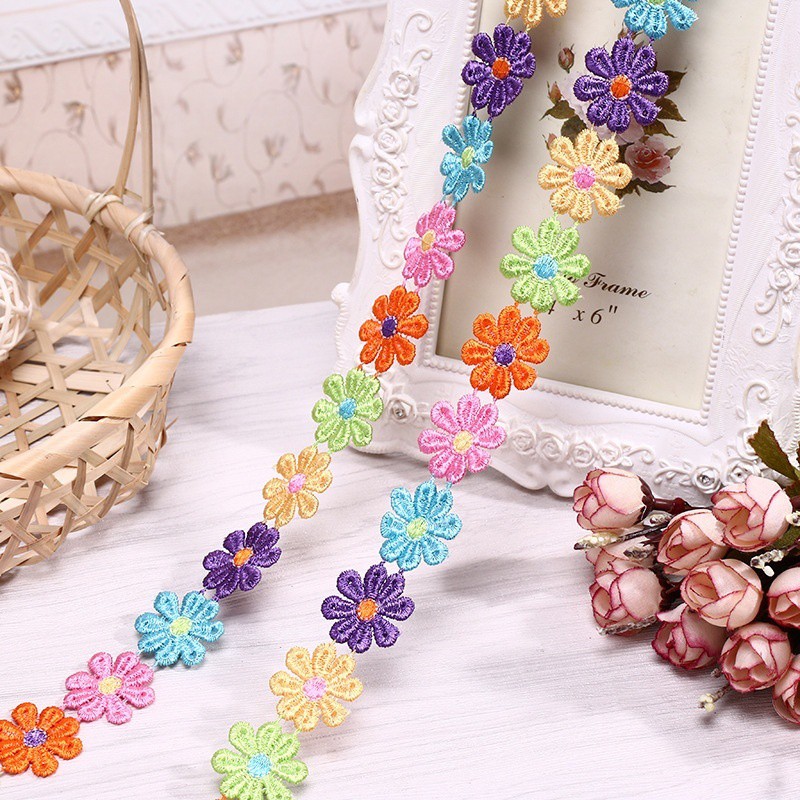 Dải dây ren trái tim làm đồ thủ công