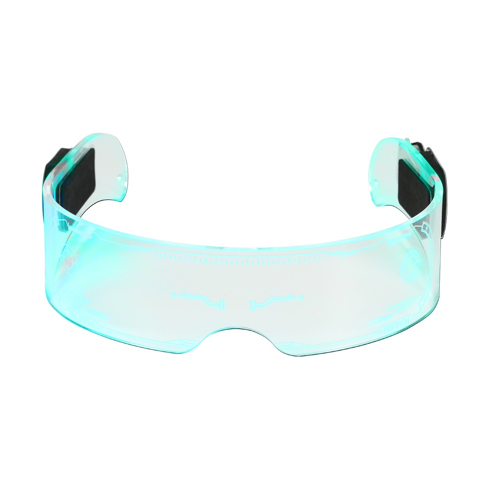 Led Glasses Neon Party Luminous Glasses Light Up Glasses Rave Costume Party Decor Sunglasses Halloween Decoration