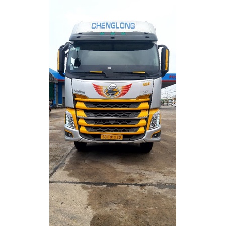 Tem xe tải đầu kéo chenglong ngôi sao logo zet