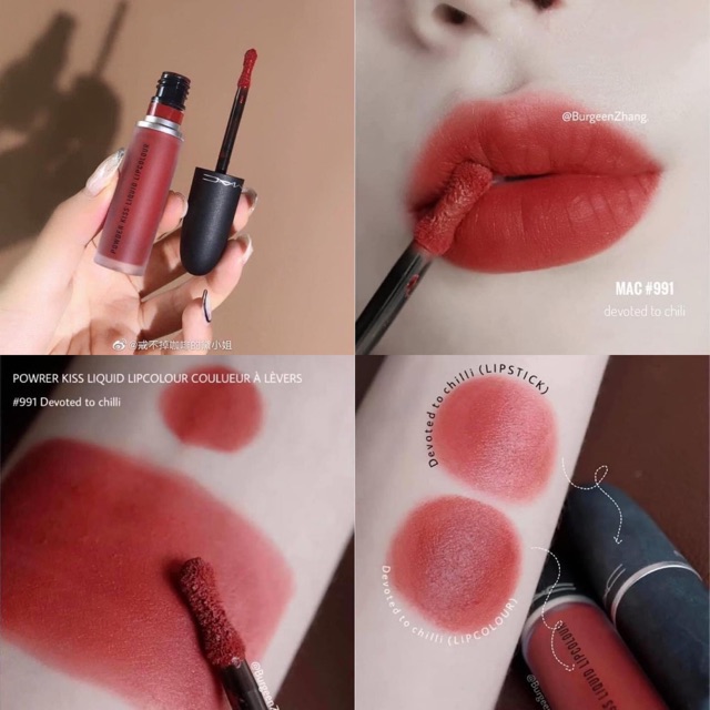 ( NEW 2021) Son Kem MAC Powder Kiss Liquid Lipcolour