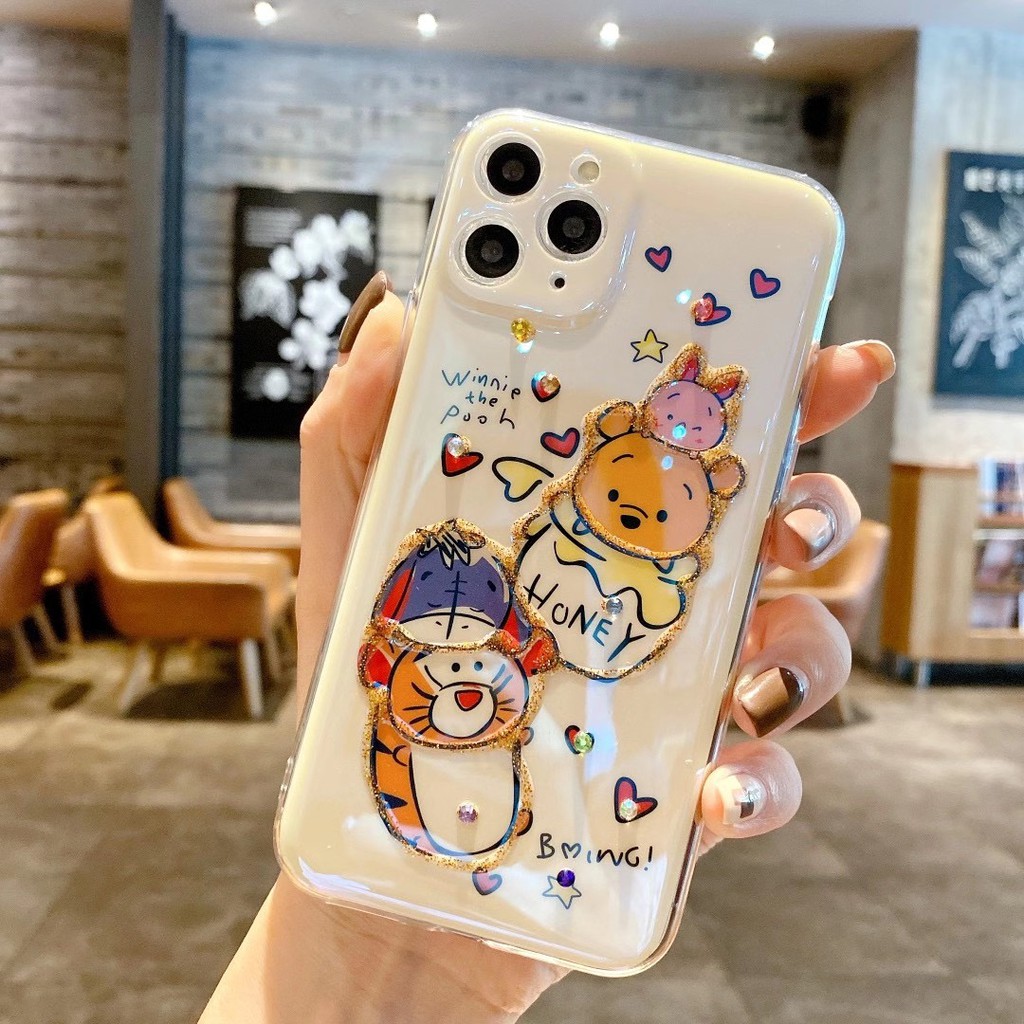 Ốp Điện Thoại Họa Tiết Hoạt Hình Dễ Thương Cho Iphone7 Iphone8 Iphone X / Xs Xs Max 11 11 Pro 11promax