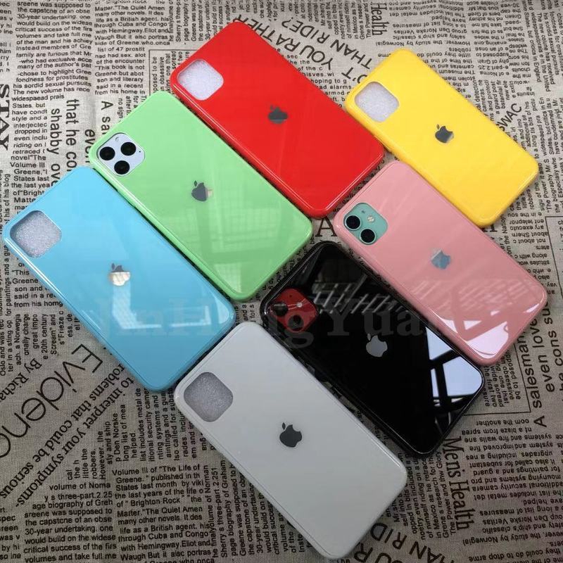 Ốp điện thoại tráng gương màu sắc ngọt ngào cho iPhone 6 6S X XS MAX XR iPhone 11 11Pro iPhone 11Promax