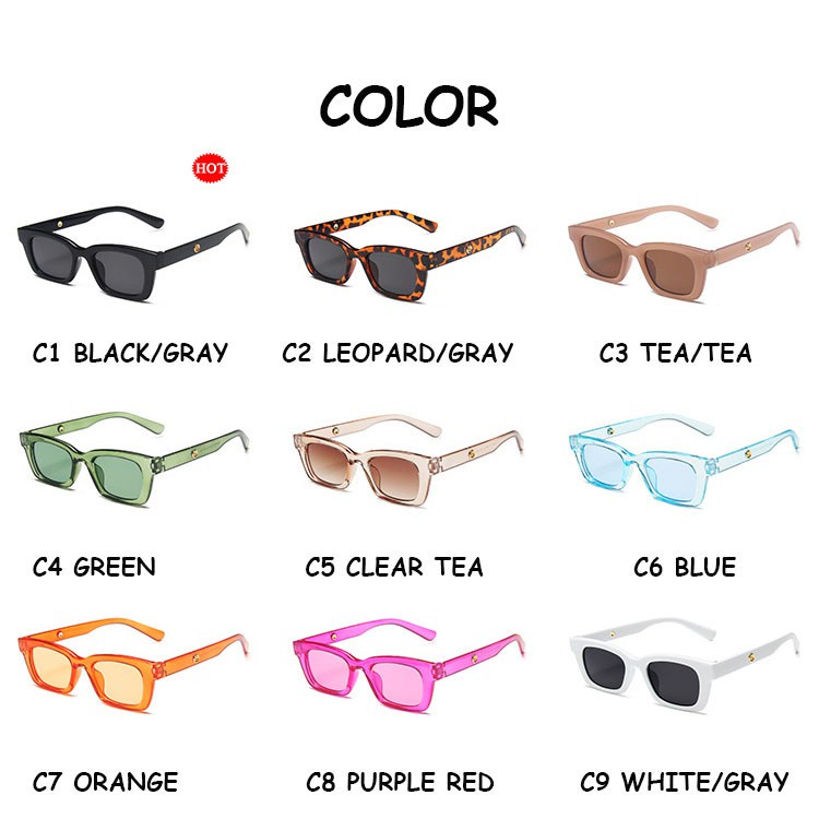 Kính Mát JP5 Gọng Nhỏ Phong Cách hip hop Cho Nữ