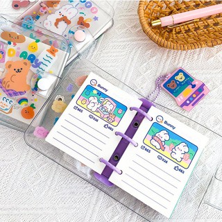 Sổ Tay Mini Kèm Móc Khóa Đáng Yêu