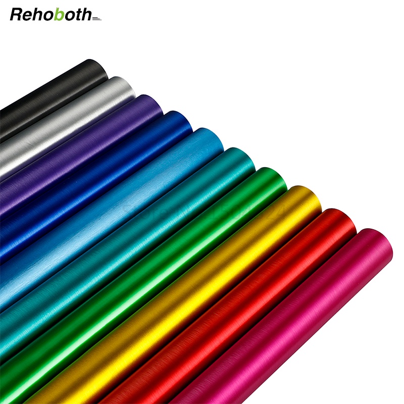 Rehoboth Car-Styling 10/30 * 100cm PVC chống thấm nước Chrome Vinyl Bọc xe hơi Sticker dây vẽ phim phủ băng Ô tô Dán xe máy