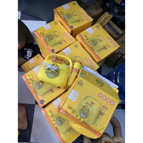 Loa hát karaoke cơ mic cho em bé LT Duck