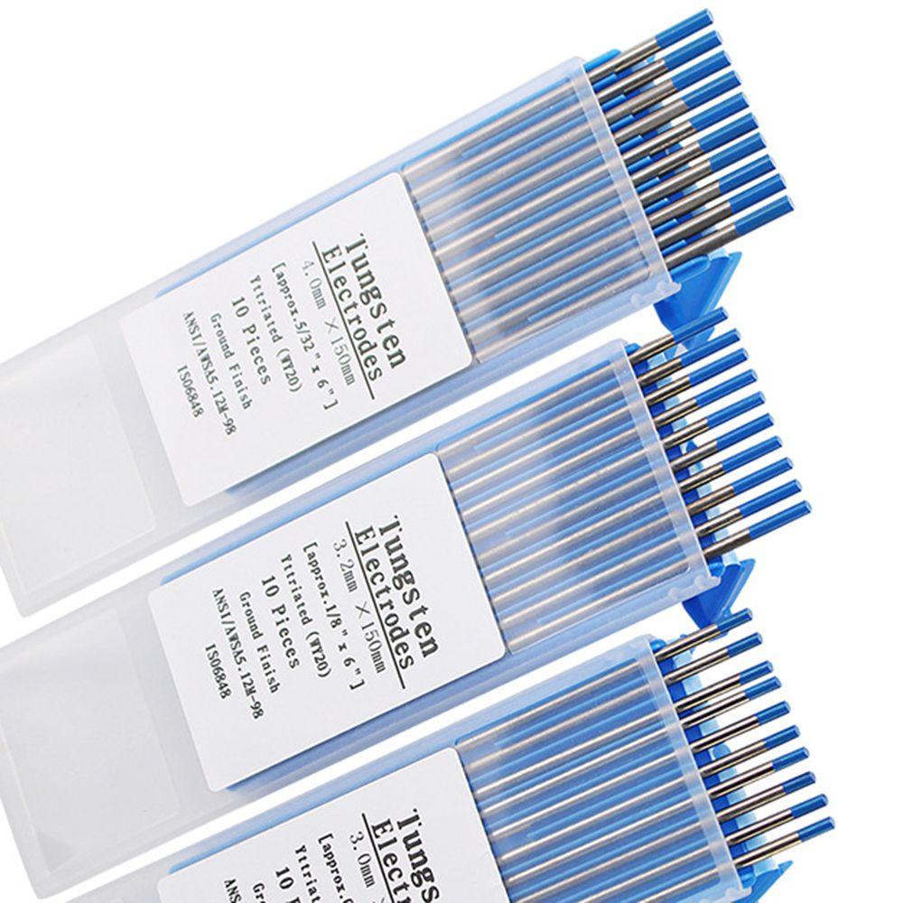 TAYLOR1 10 pcs/box Welding Rods 1.0-4.0 mm Diameter Tungsten Sticks Tungsten Electrodes TIG Wide Application Welding Electrode Professional Multi-styles Optional Quality 150 mm Welding Supplies