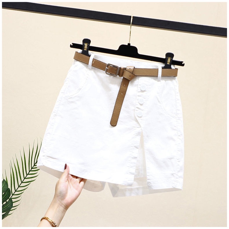 Quần Short Giả Váy Lưng Thun Thời Trang Hàn Quốc Cho Nữ