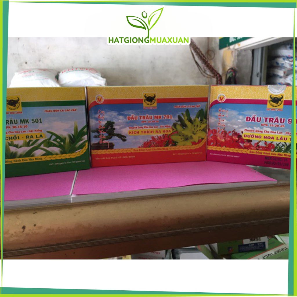 [SIEURE] Phân bón Đầu trâu cho lan -cây cảnh MK 901 hàng đẹp, phân phối chuyên nghiệp.