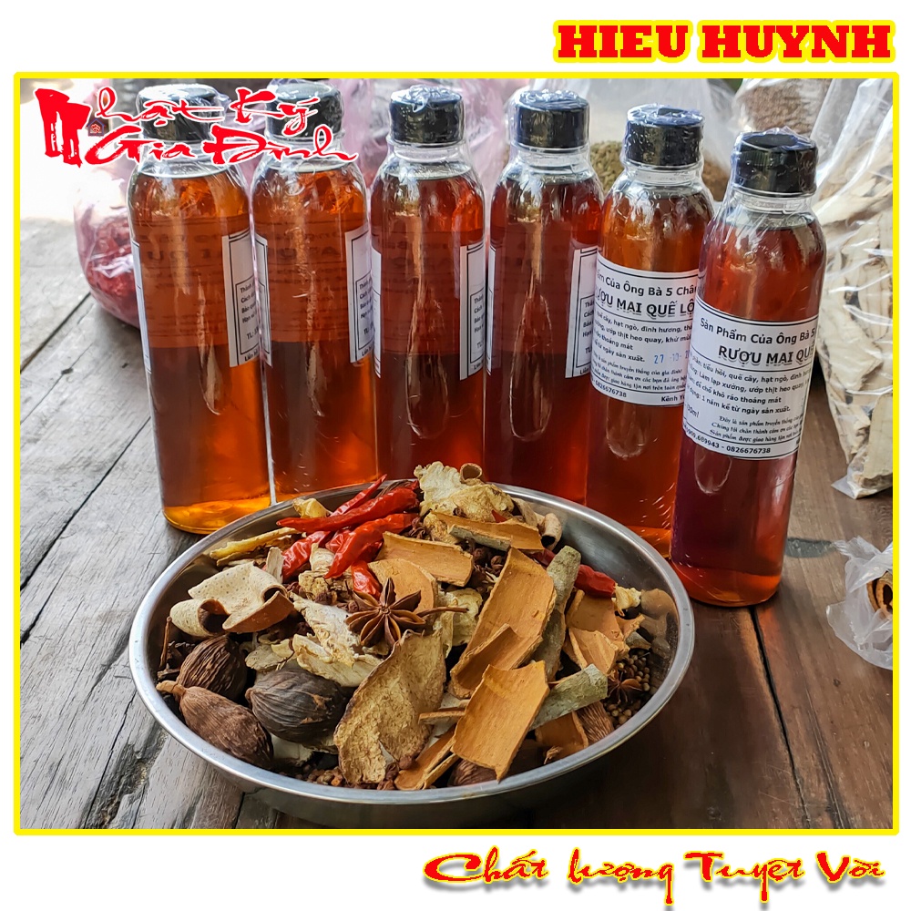 200gr Gói Ngâm Mai Quế Lộ Đủ Vị Dùng Làm Bánh Ướp Thịt Hiệu Ông Bà 5 Châu Đốc